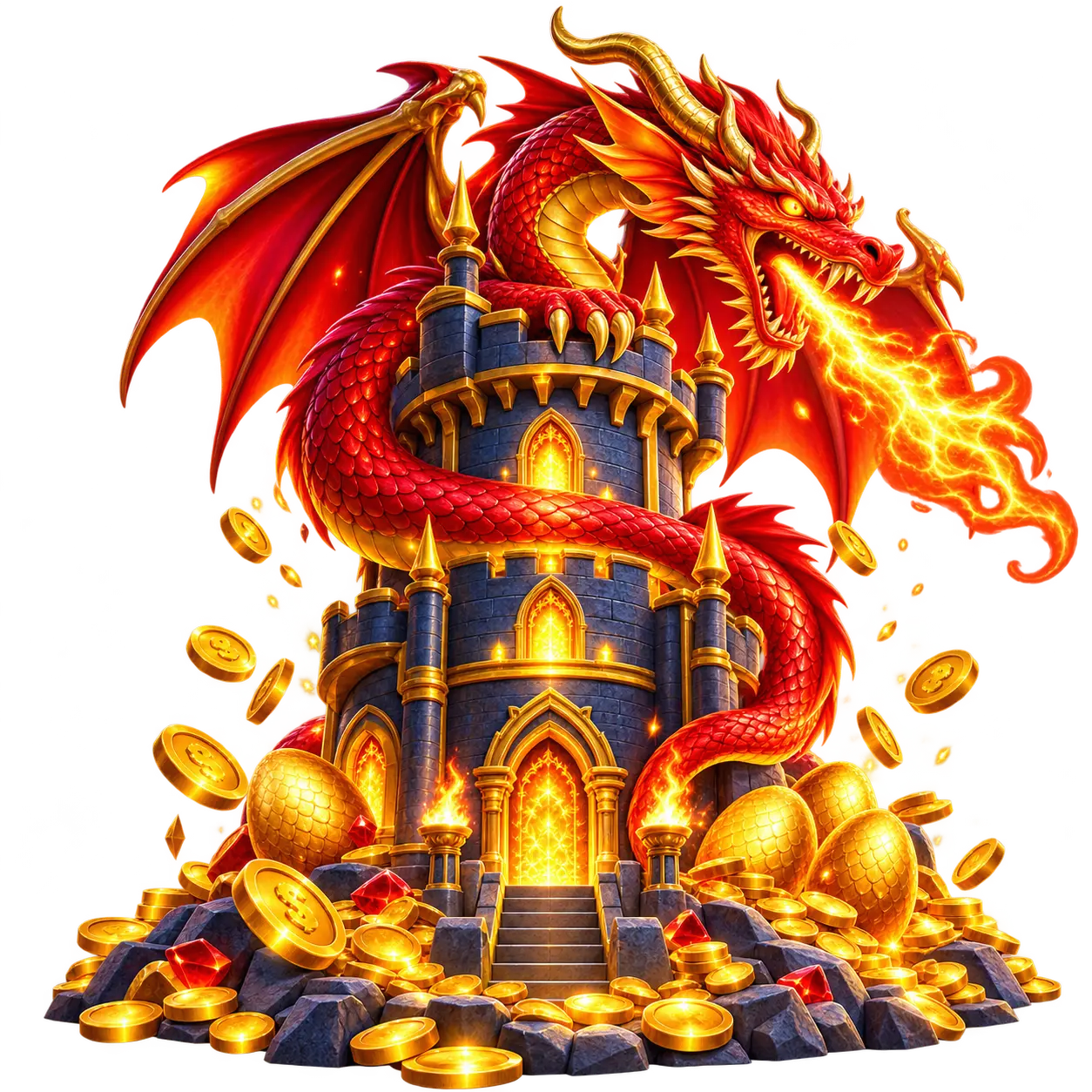 Dragon Tower game logo
