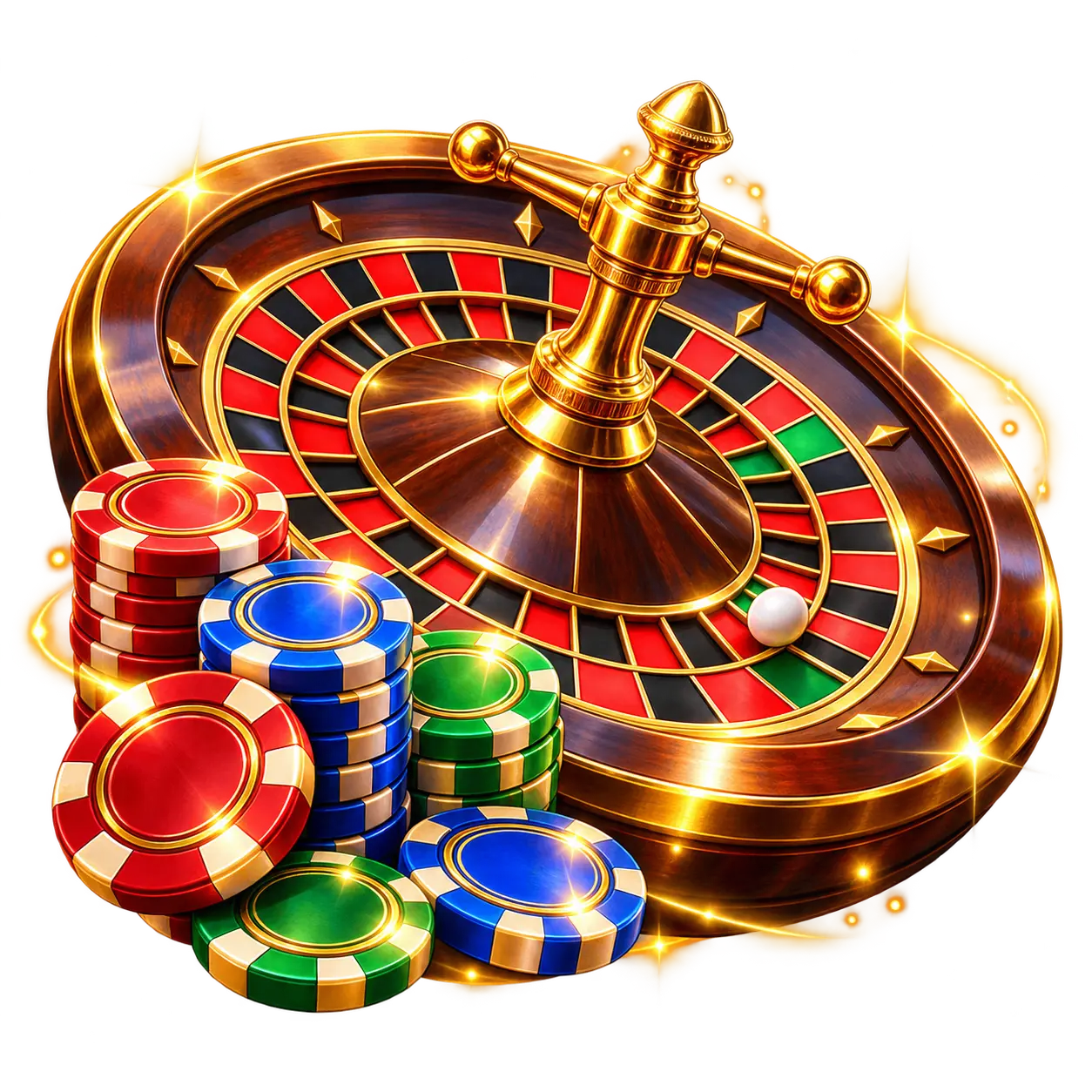 Roulette game logo
