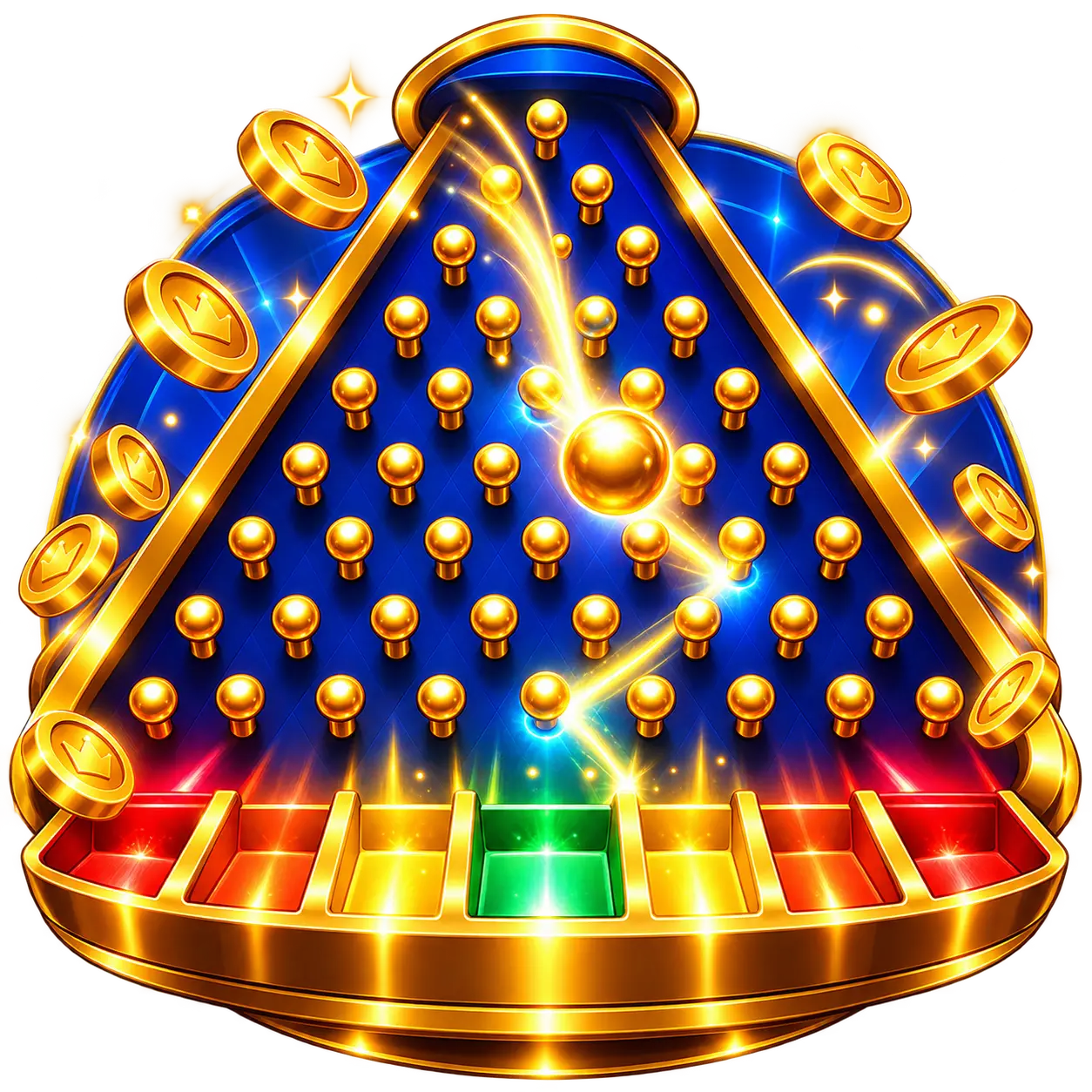 Plinko game logo